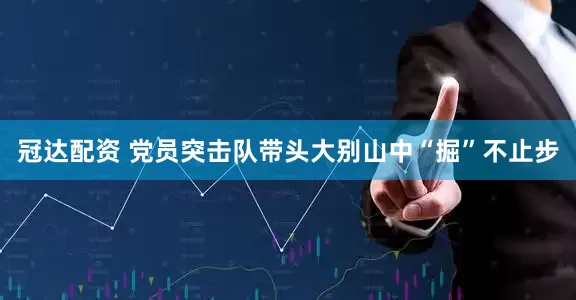 冠达配资 党员突击队带头大别山中“掘”不止步